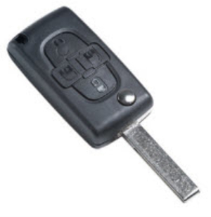 Lancia lege behuizing 4 knops