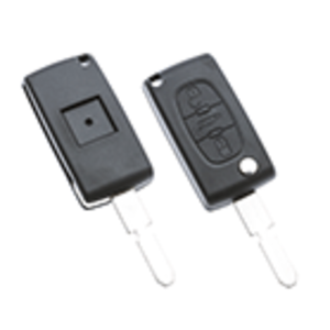 Peugeot lege behuizing 3 knops