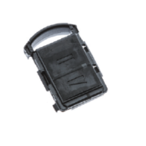 Holden lege behuizing 2 knops