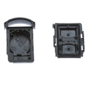 Holden lege behuizing 2 knops