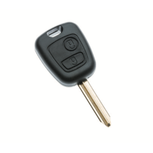 Peugeot lege behuizing 2 knops