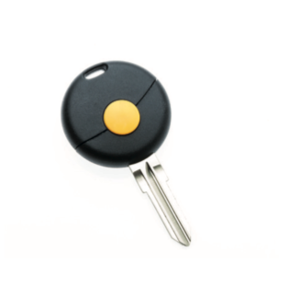 Smart lege behuizing 1 knop