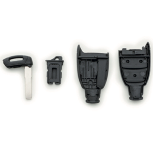 Fiat lege behuizing 3 knops