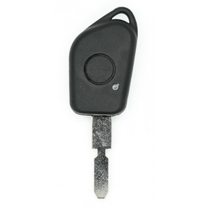 Peugeot lege behuizing 1 knop