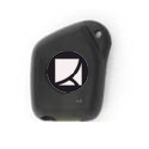 Peugeot lege behuizing 1 knop