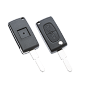 Peugeot empty housing 2 buttons