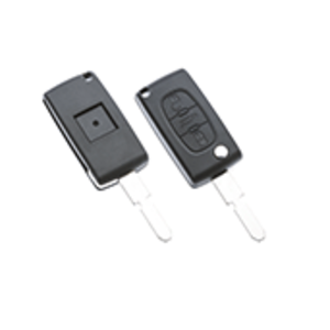Peugeot lege behuizing 3 knops