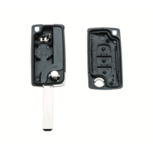 Peugeot lege behuizing 2 knops