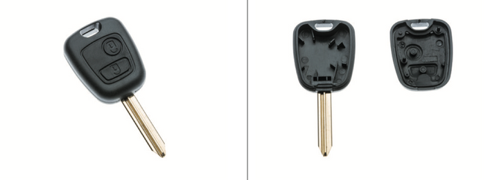 Citroën empty housing 2 buttons