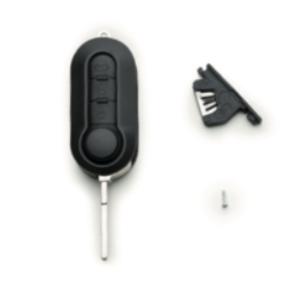 Lancia lege behuizing 3 knops